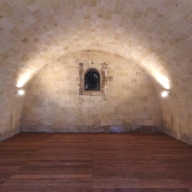 Interior of the powder house